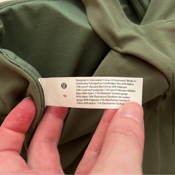 Lululemon Nulu Wrap-Front Longline Bra- New/no tags - Picture 3 of 7